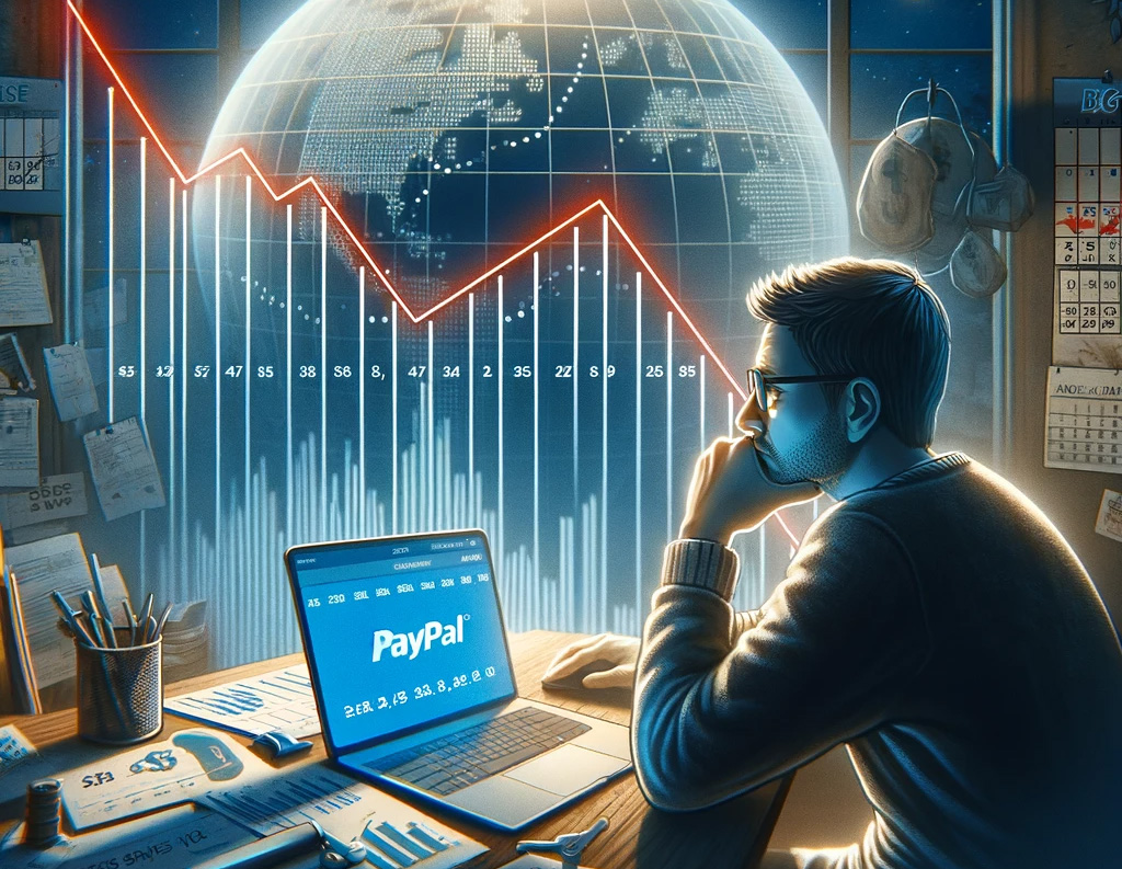 online sales decline