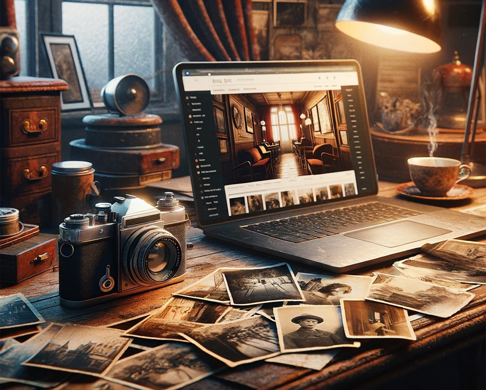 photo blog restoration