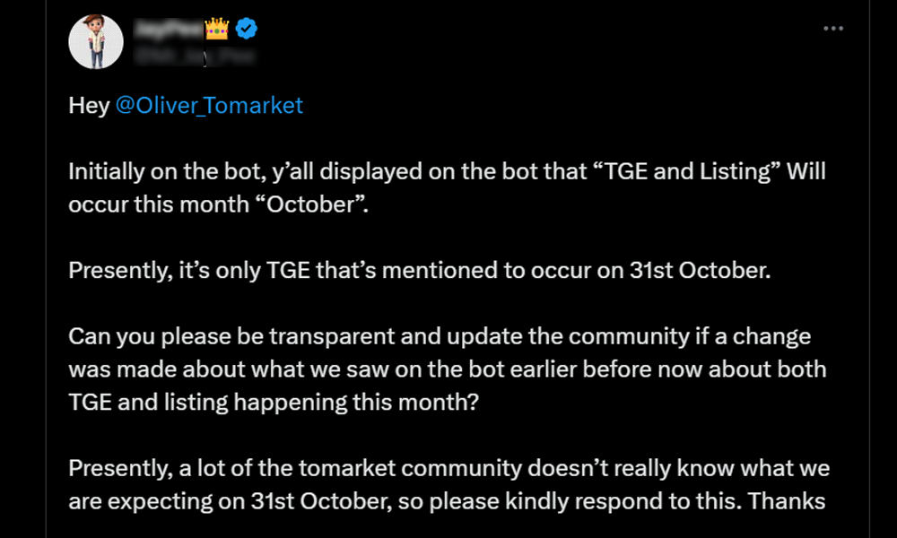 face TGEs and listing dates